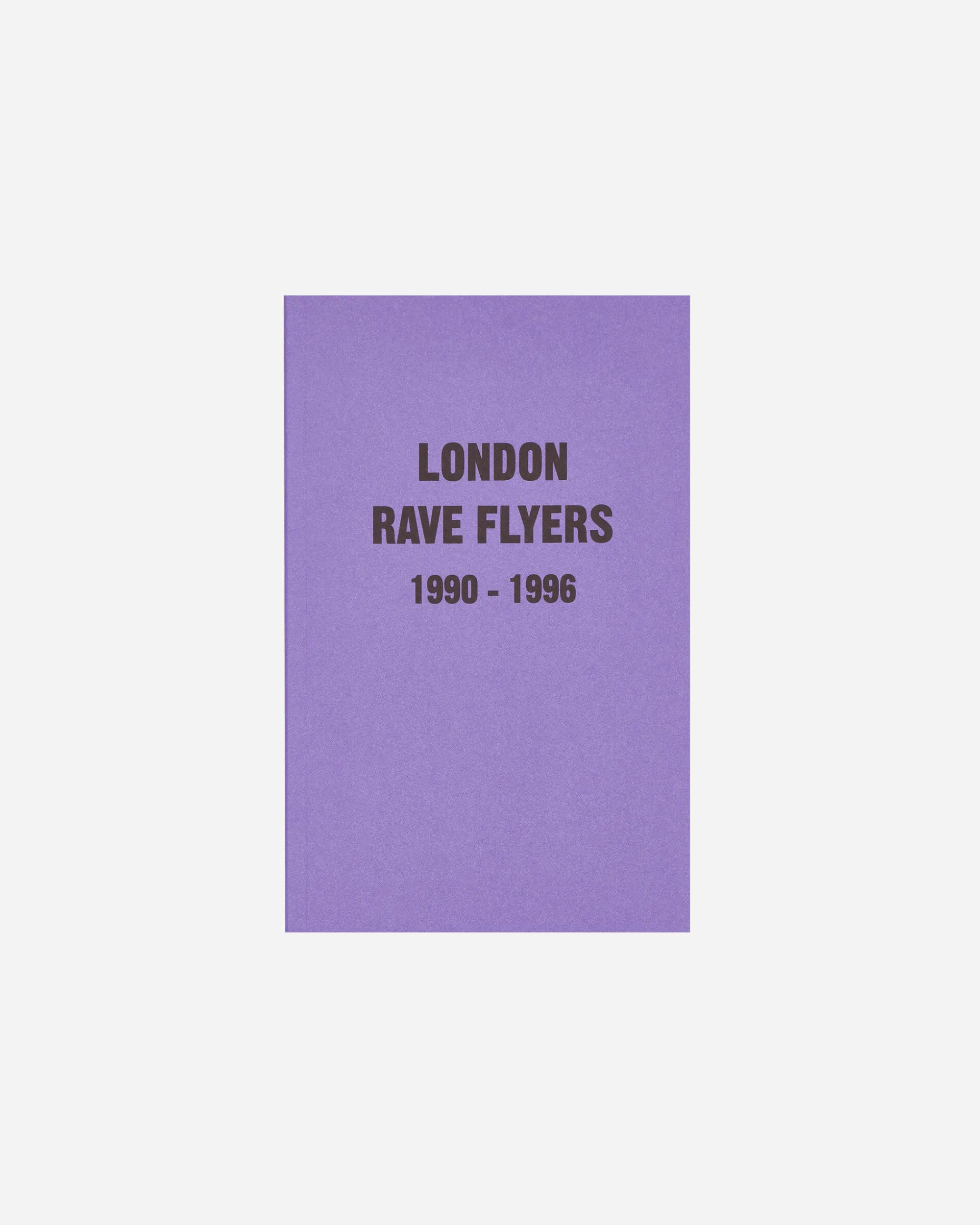 Sprint Magazines Magazines^London Rave Flyers 1990-1996 Zine