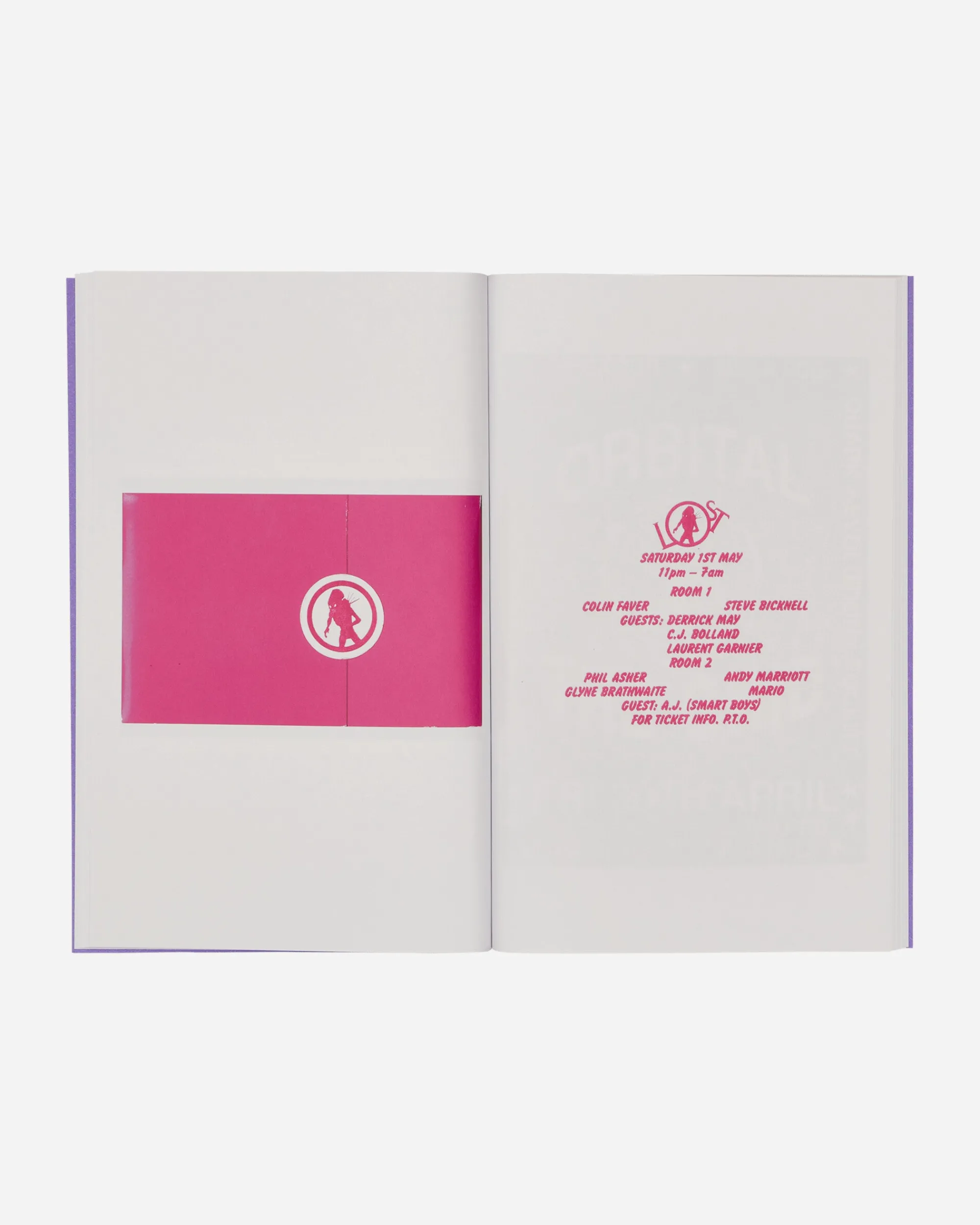 Sprint Magazines Magazines^London Rave Flyers 1990-1996 Zine