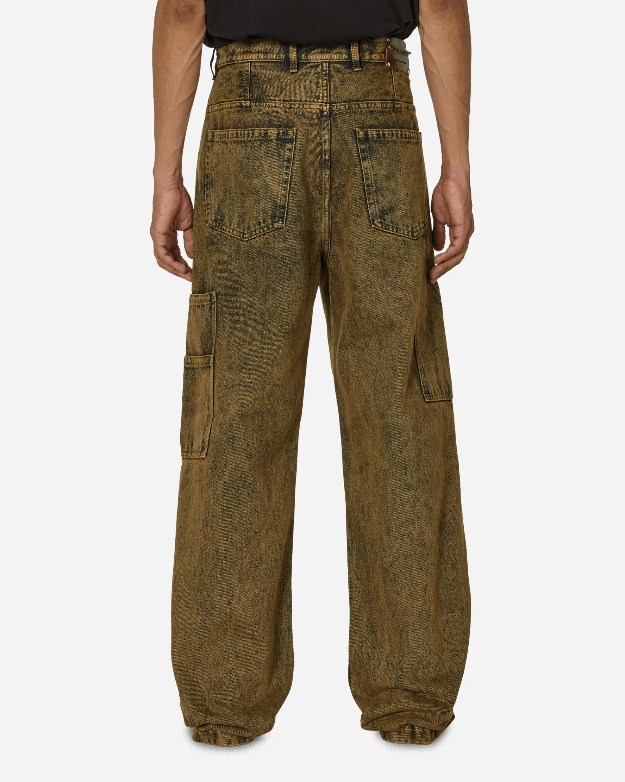 Dries Van Noten Pants^Loose Fit Denim Pants Beige
