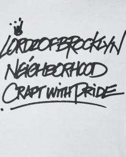 Neighborhood T-Shirts^Lordz Of Brooklyn LS-1 Longsleeve T-Shirt White
