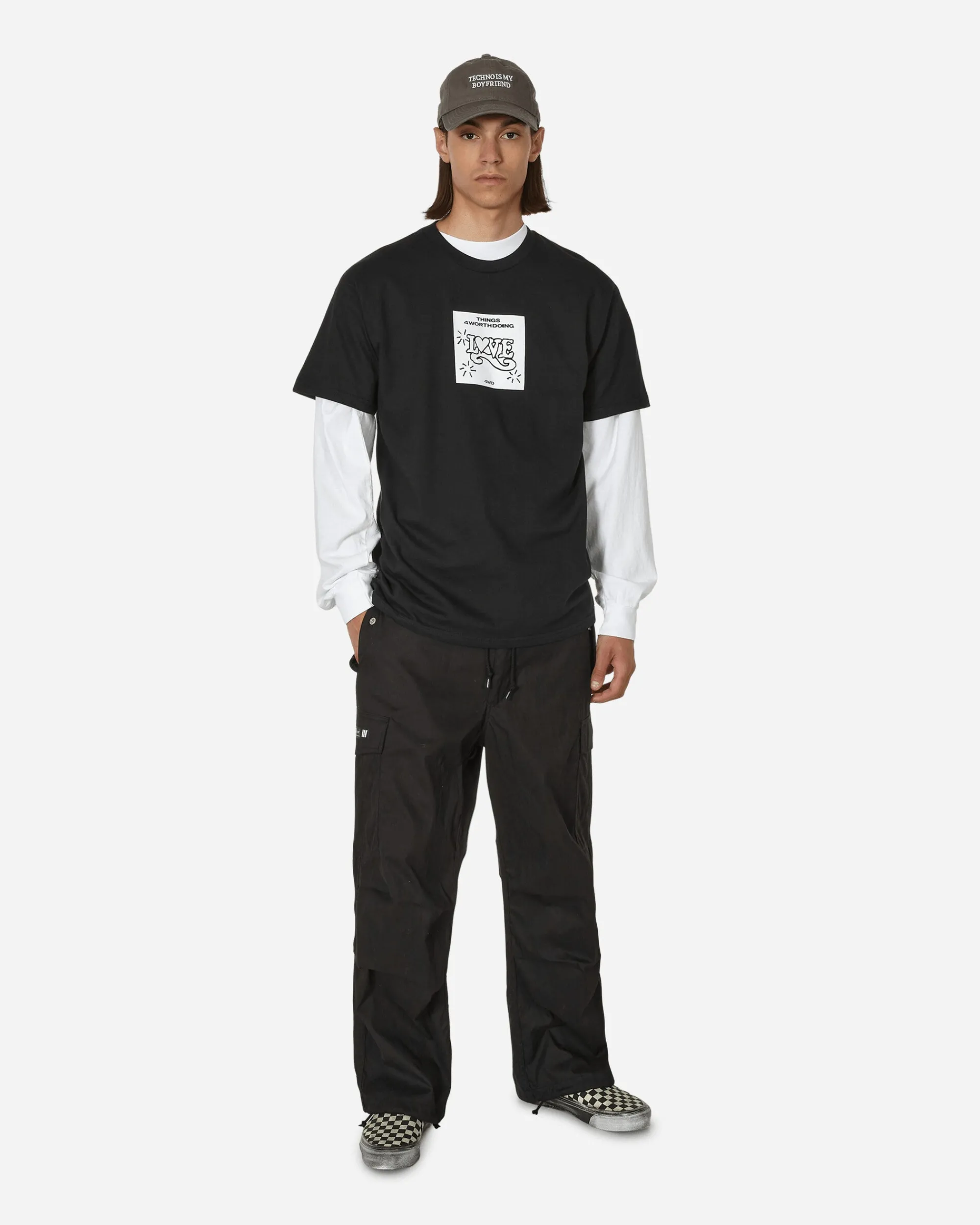 4 Worth Doing T-Shirts^Love T-Shirt Black