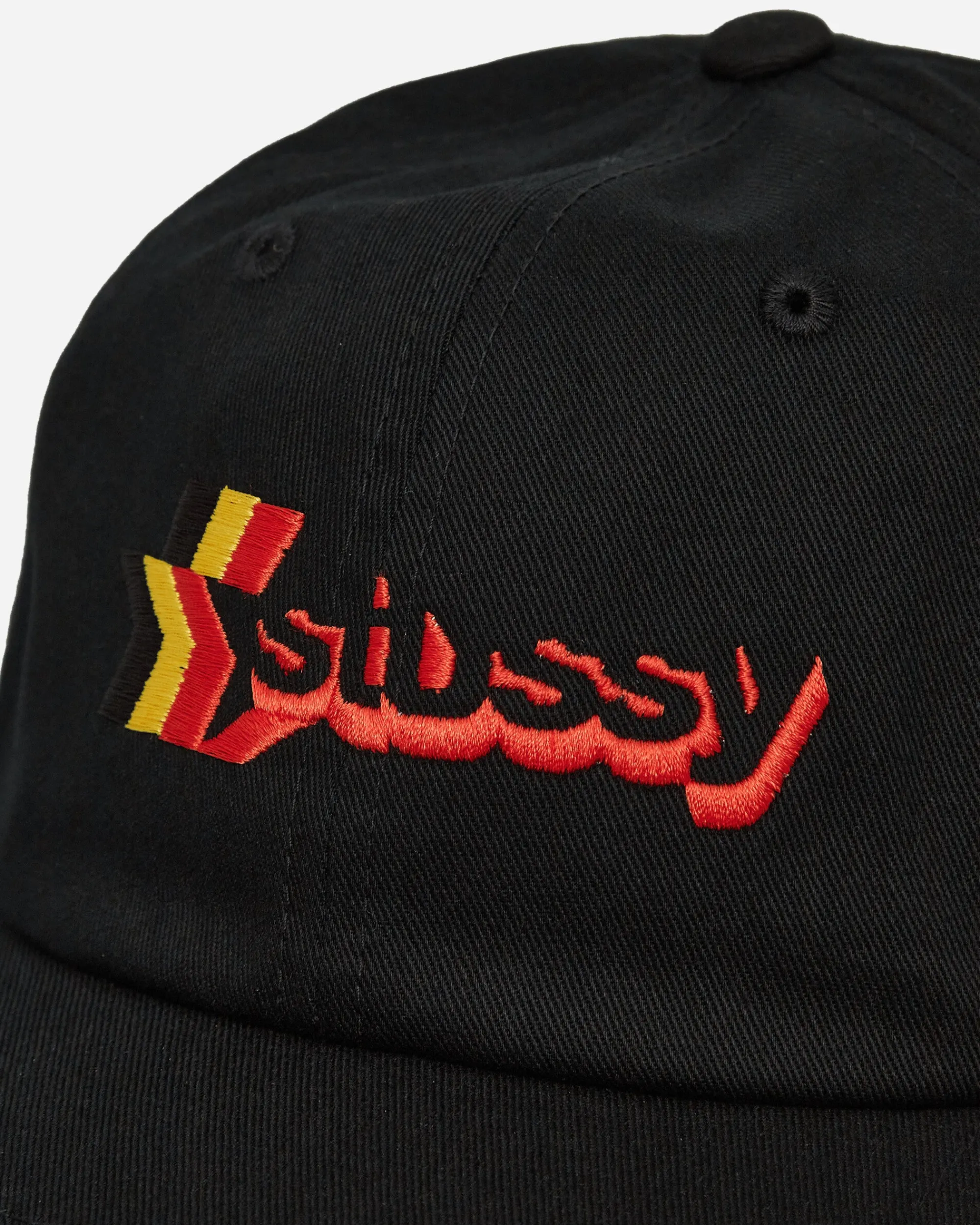 Stüssy Hats|Hats^Low Pro 3 Star Strapback Cap Black