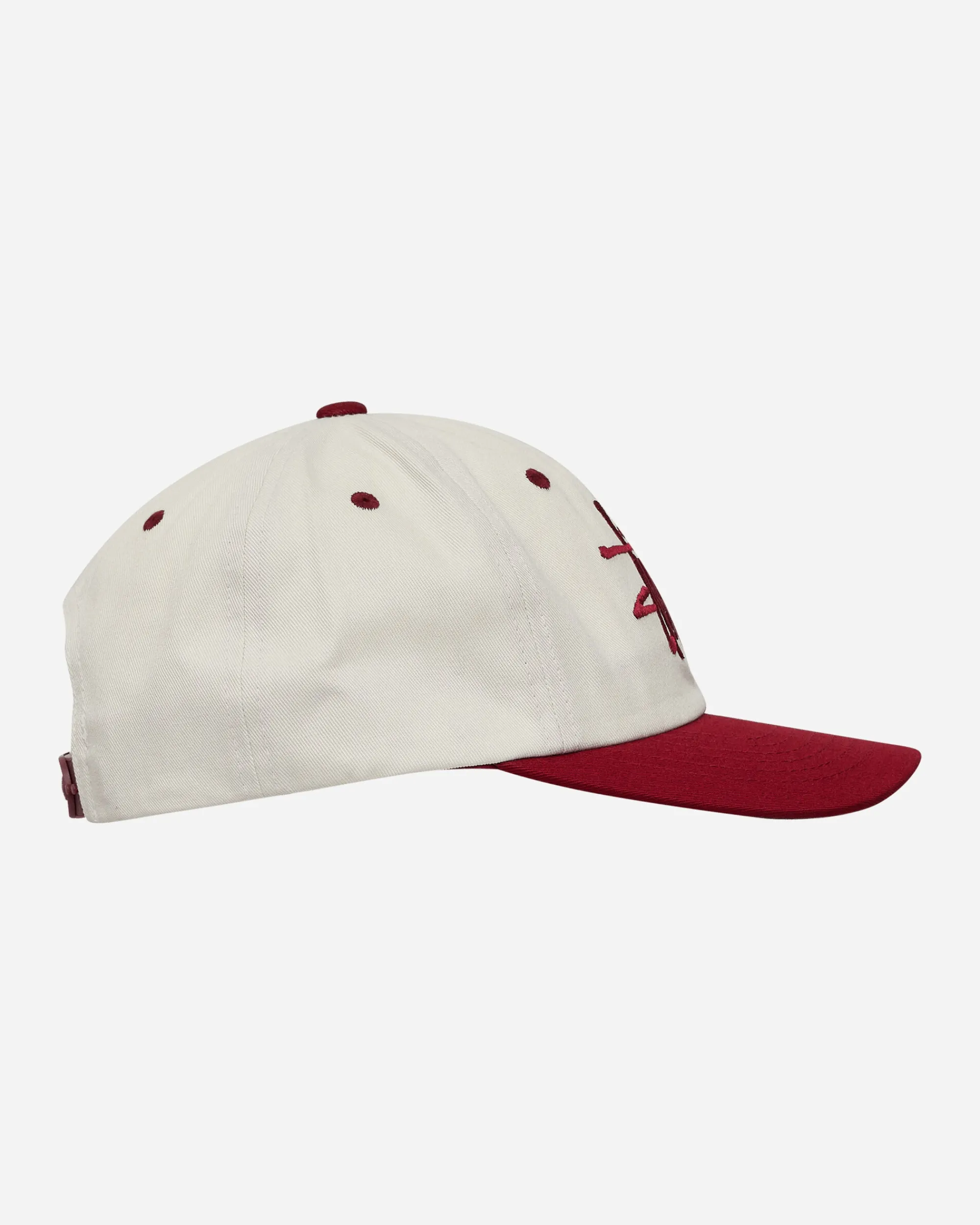 Stüssy Hats|Hats^Low Profile Big Basic Cap Natural / Wine
