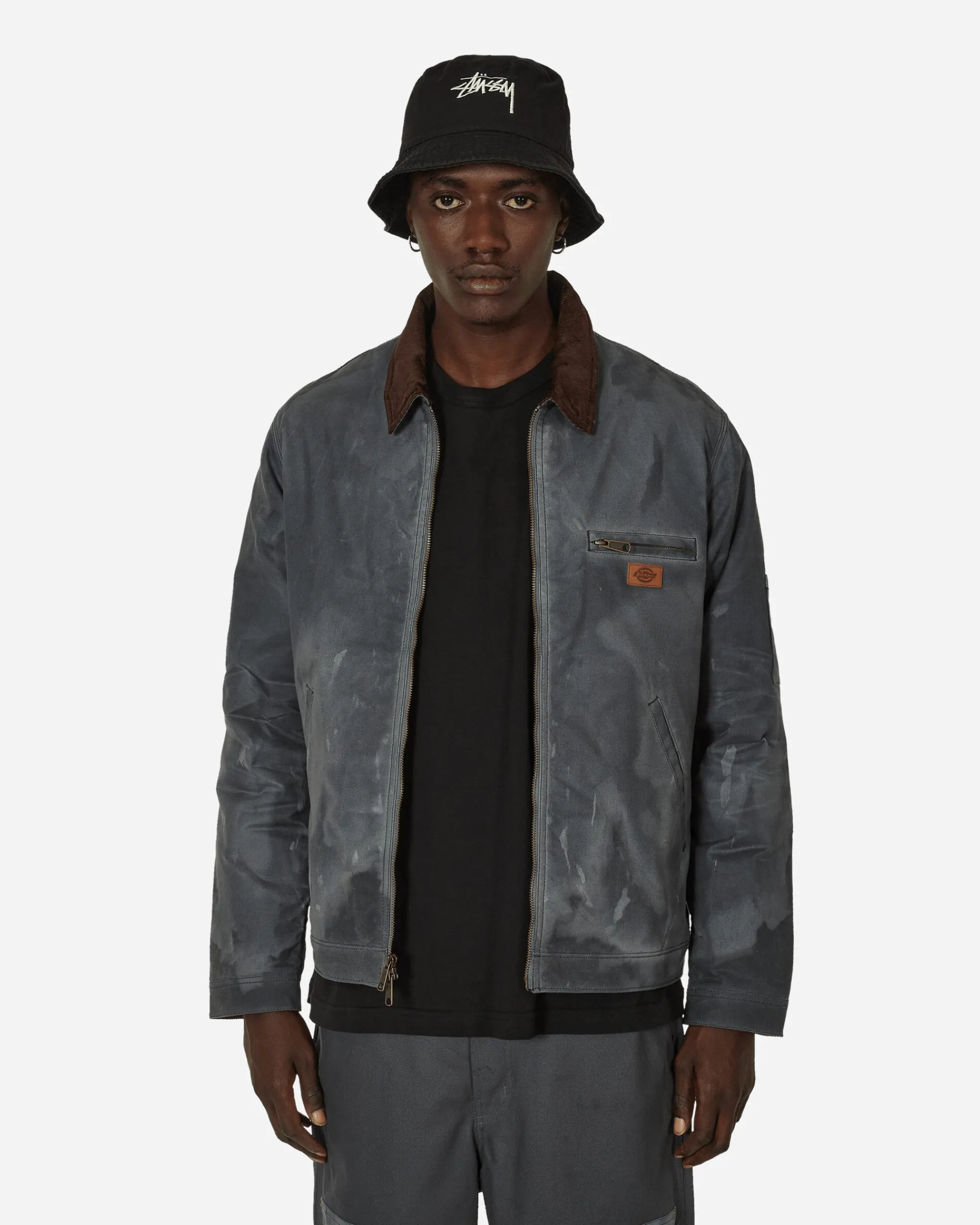 Dickies Coats And Jackets^Lucas Waxed Zip Jacket Charcoal