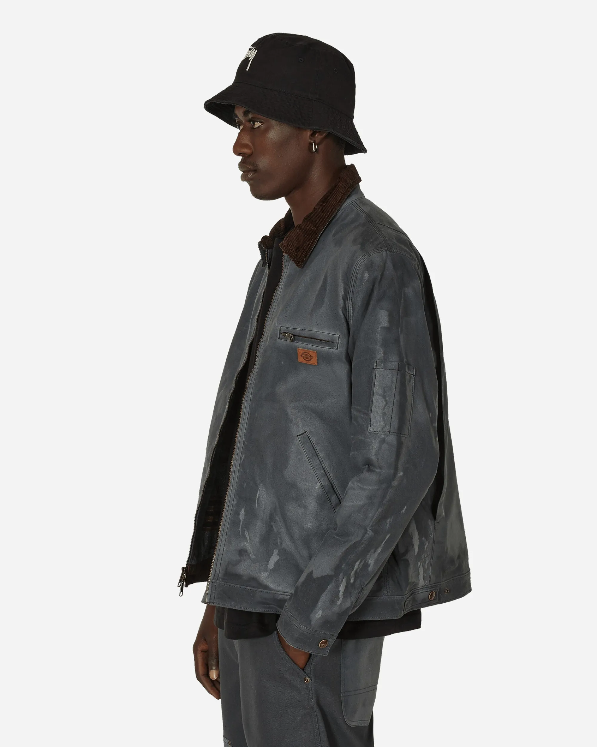 Dickies Coats And Jackets^Lucas Waxed Zip Jacket Charcoal