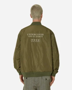 Undercover Coats And Jackets^MA-1 Bomber Jacket Khaki