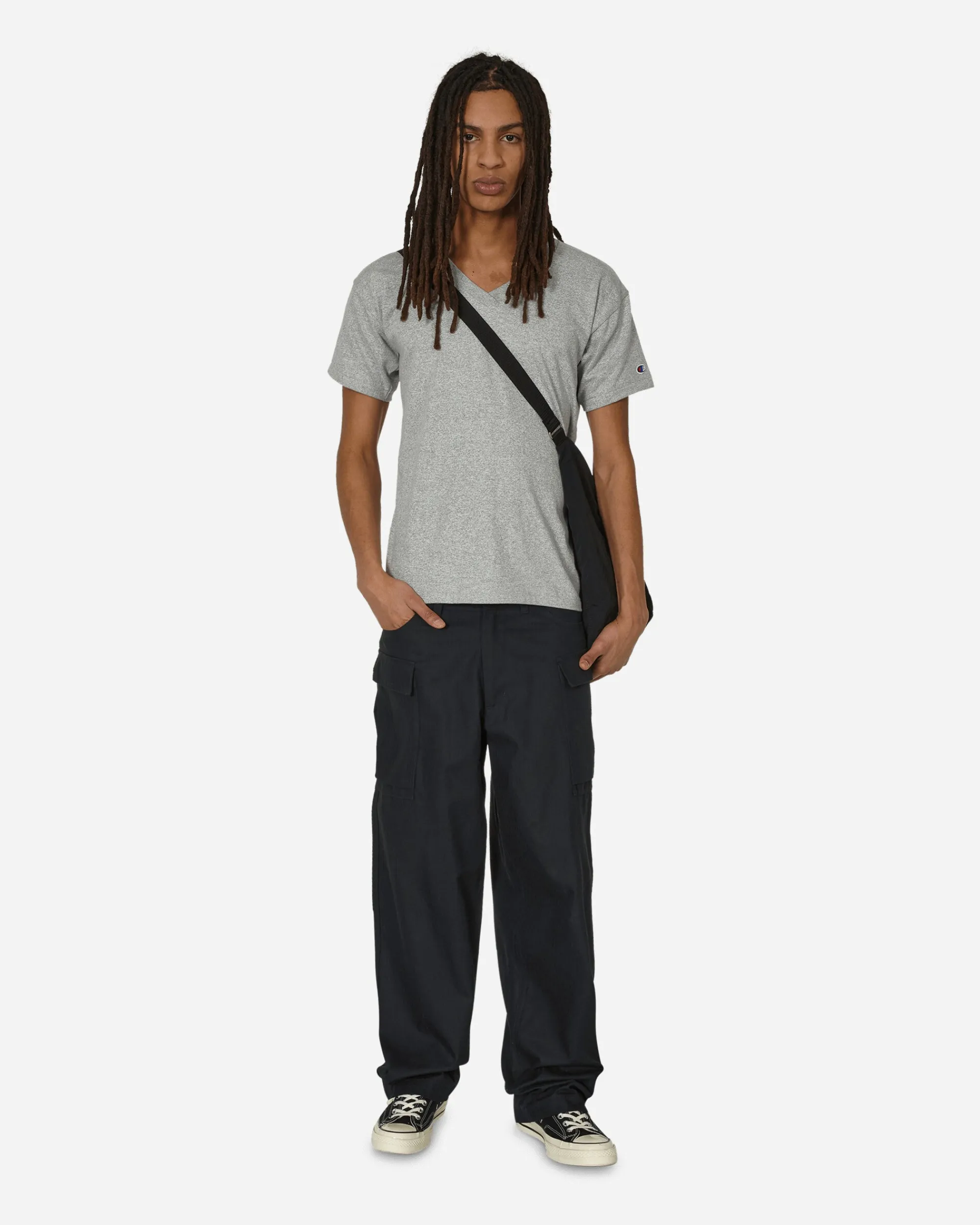 Champion T-Shirts^Made in Japan V-Neck T-Shirt Oxford Gray