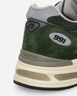 New Balance Sneakers·Low|Sneakers^MADE in UK 991v2 Sneakers Kombu Green / Black Forest / Smoked Pearl