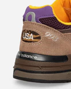 New Balance Sneakers·Low|Sneakers^Made in USA 993 Sneakers Mushroom / Midnight Violet