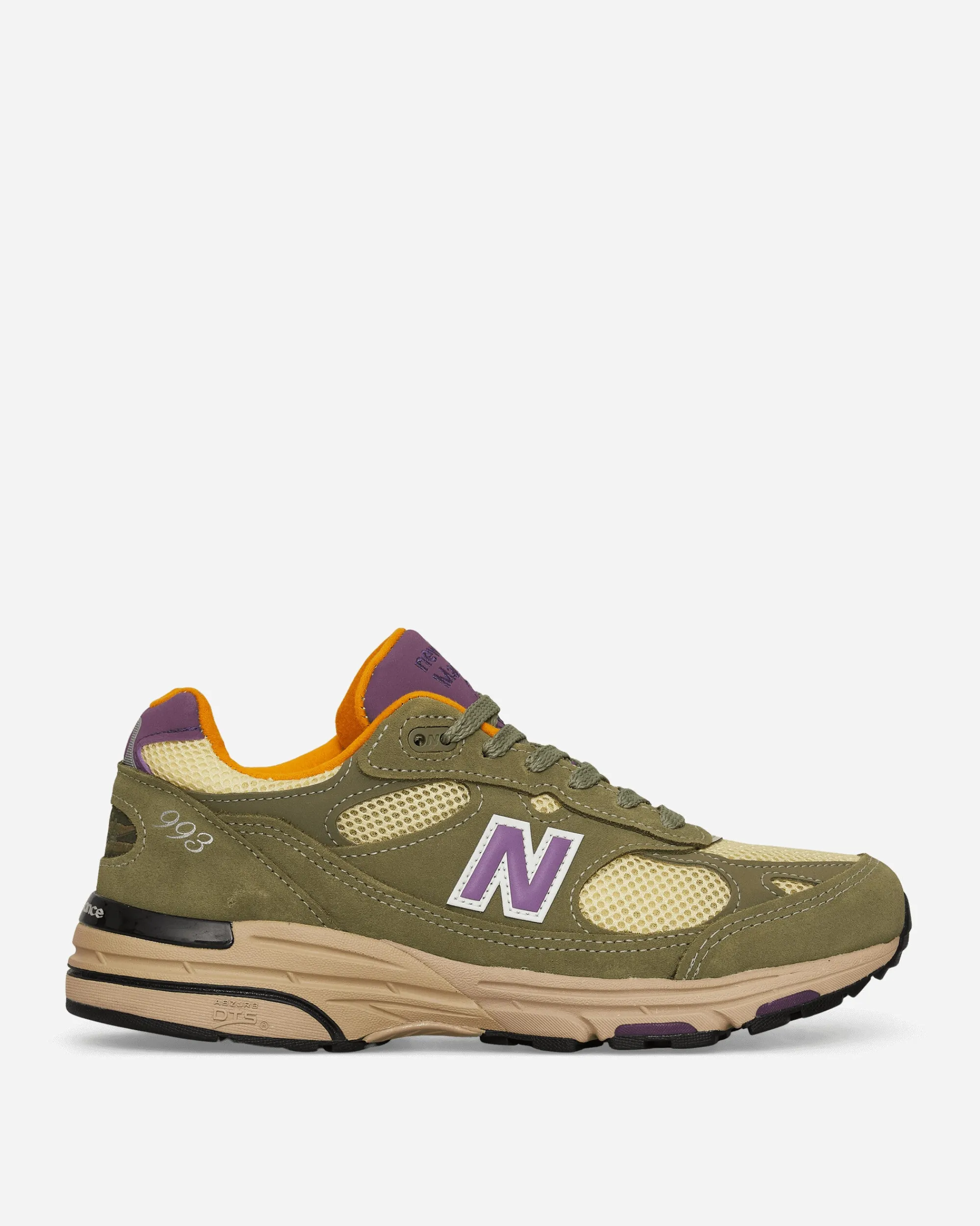 New Balance Sneakers·Low|Sneakers^Made in USA 993 Sneakers Olive Leaf / Maize