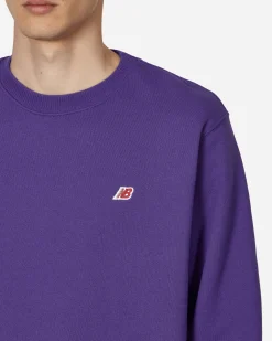 New Balance Sweatshirts^MADE in USA Core Crewneck Sweatshirt Prism Purple