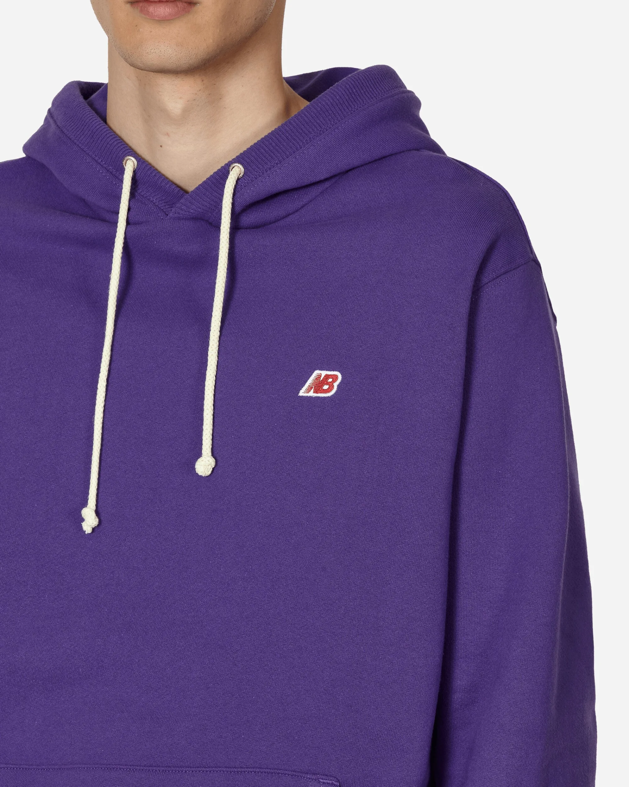 New Balance Sweatshirts^MADE in USA Core Hooded Sweatshirt Prism Purple