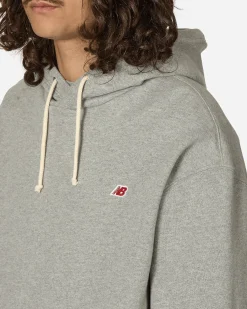 New Balance Sweatshirts^MADE in USA Core Hooded Sweatshirt Athletic Grey