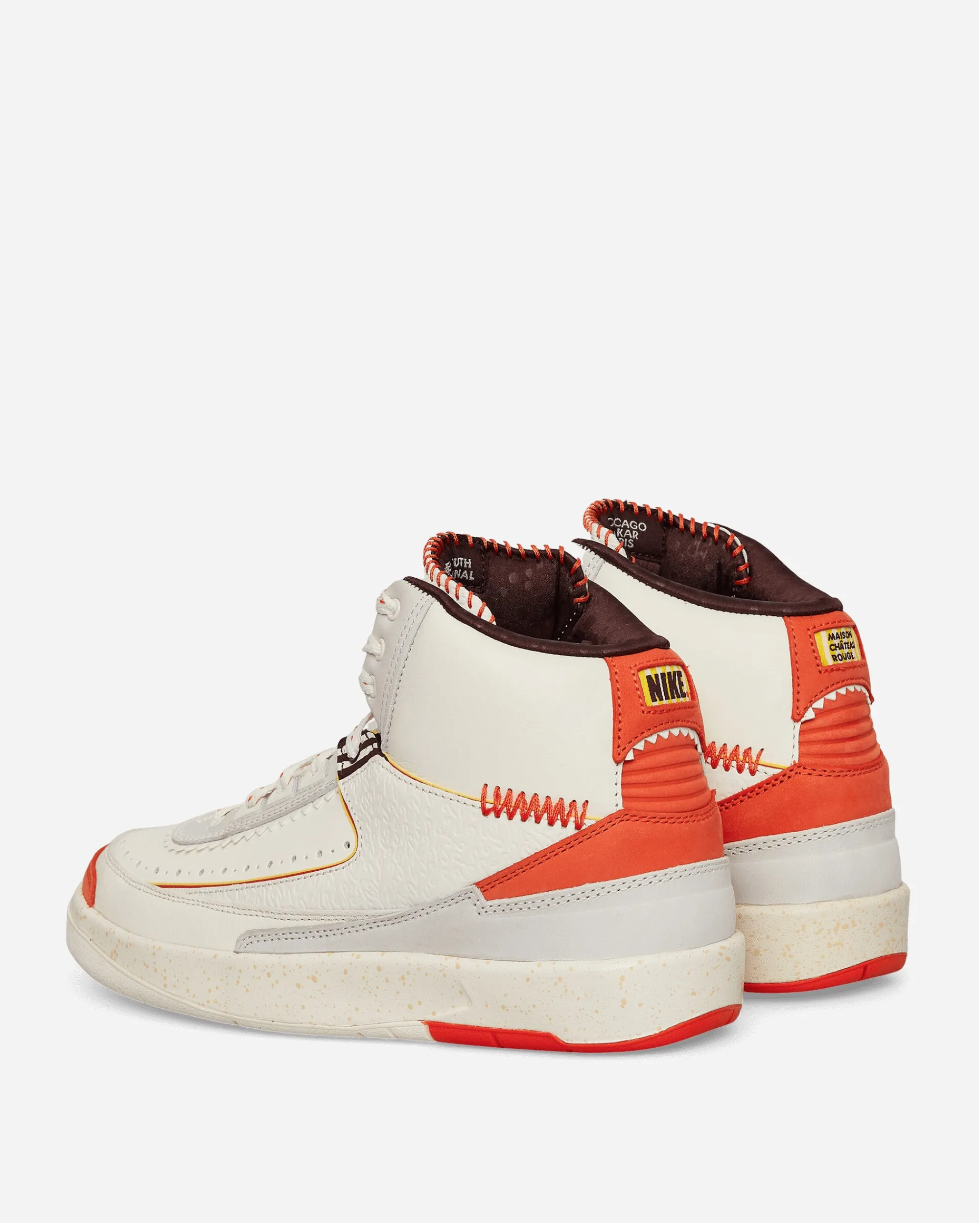 Nike Jordan Sneakers·High|Sneakers^Maison Château Rouge Air Jordan 2 Retro Sneakers Sail