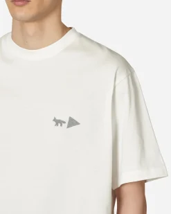 and wander T-Shirts^Maison Kitsuné Dry Cotton Mountain T-Shirt Off White