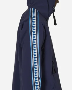 and wander Coats And Jackets^Maison Kitsuné Trak Hoodie Navy
