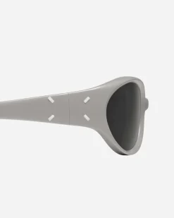 Gentle Monster Eyewear|Eyewear^Maison Margiela MM104 Leather G10 Sunglasses Grey