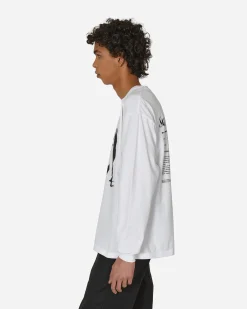 Neighborhood T-Shirts^Major Force Longsleeve T-Shirt White