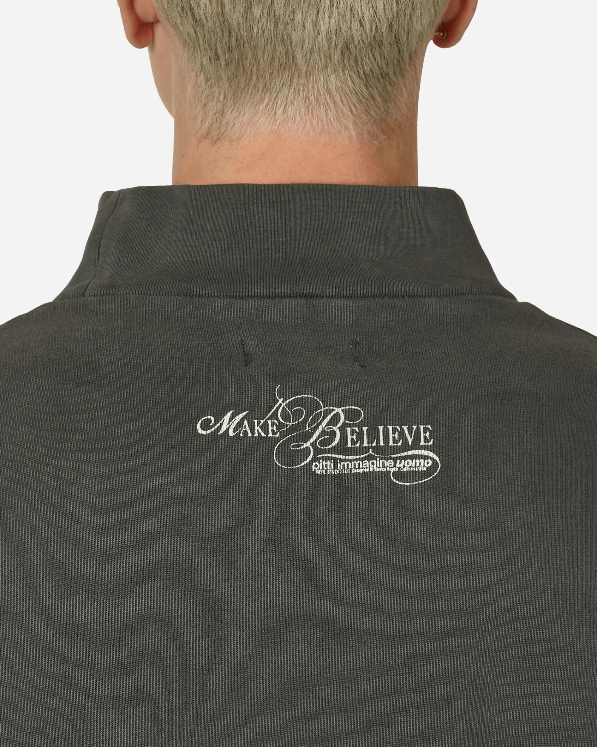 ERL T-Shirts^Make Believe Longsleeve T-Shirt Black