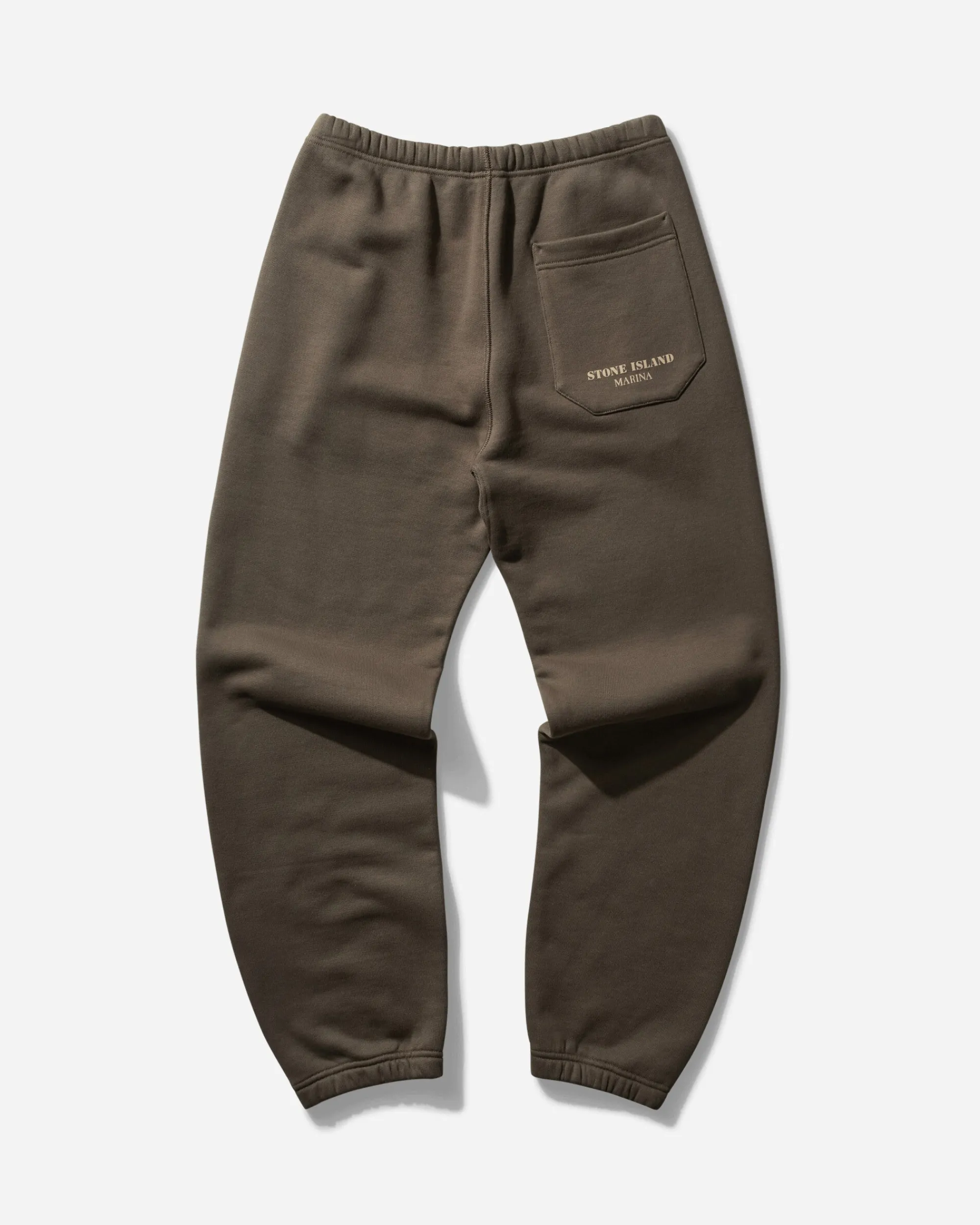Stone Island Pants^Marina Cotton Fleece Jogging Pants Walnut Brown