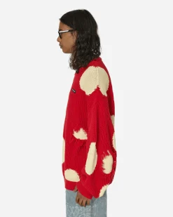 Stingwater Knitwear^Mashroom Knit Sweater Red