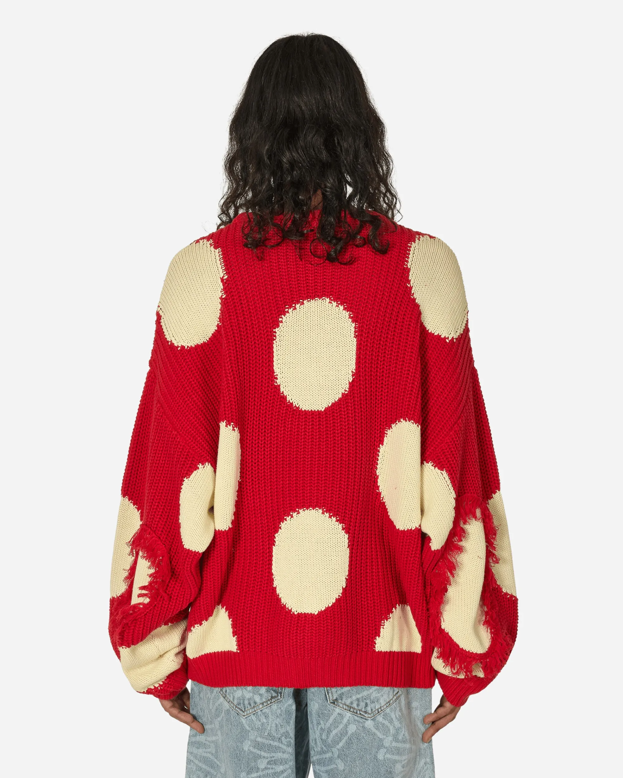 Stingwater Knitwear^Mashroom Knit Sweater Red