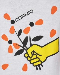 Cormio T-Shirts^Mazzolino Fiori T-Shirt White