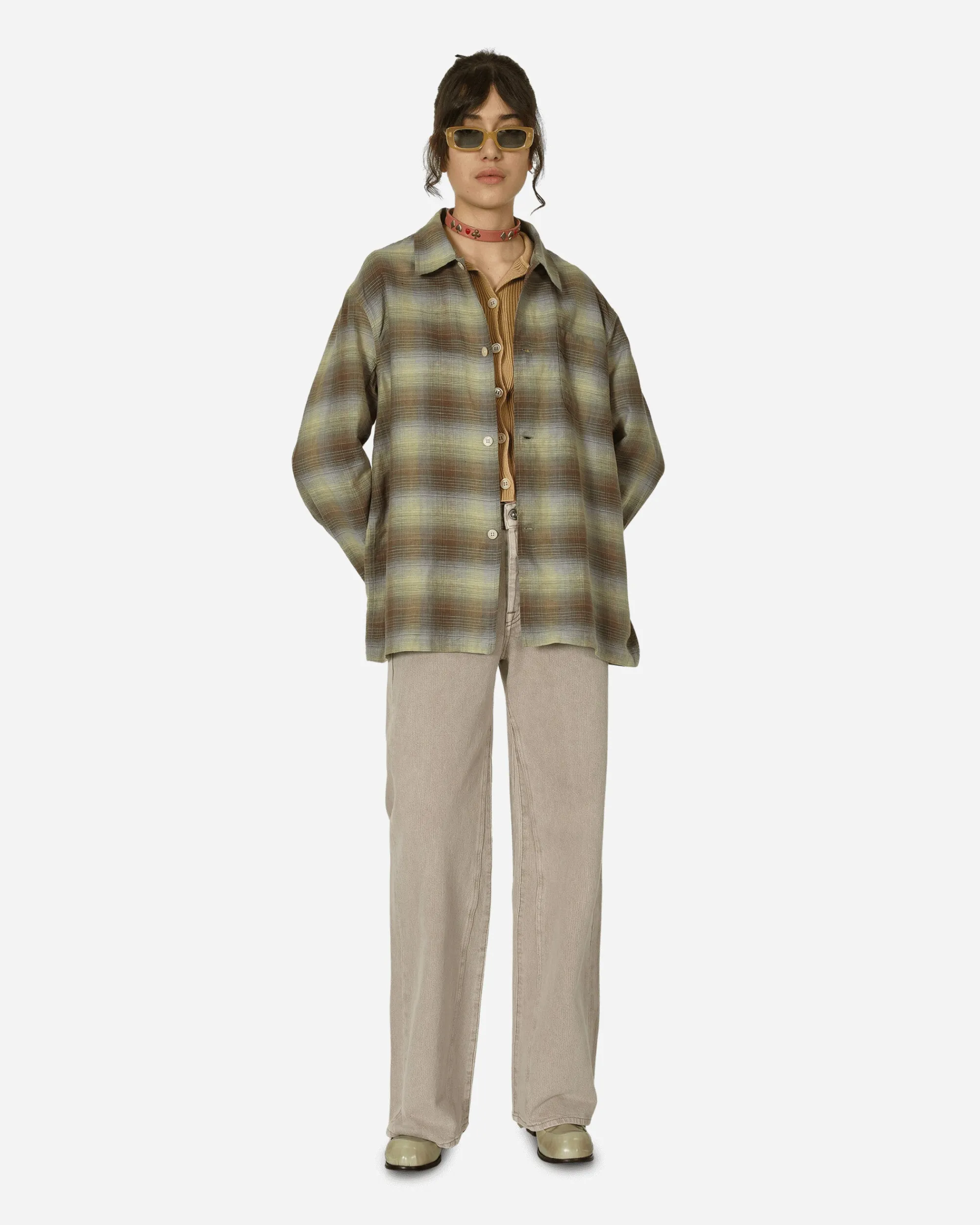 Our Legacy Knitwears^Mazzy Polo Sweater Wet Sand