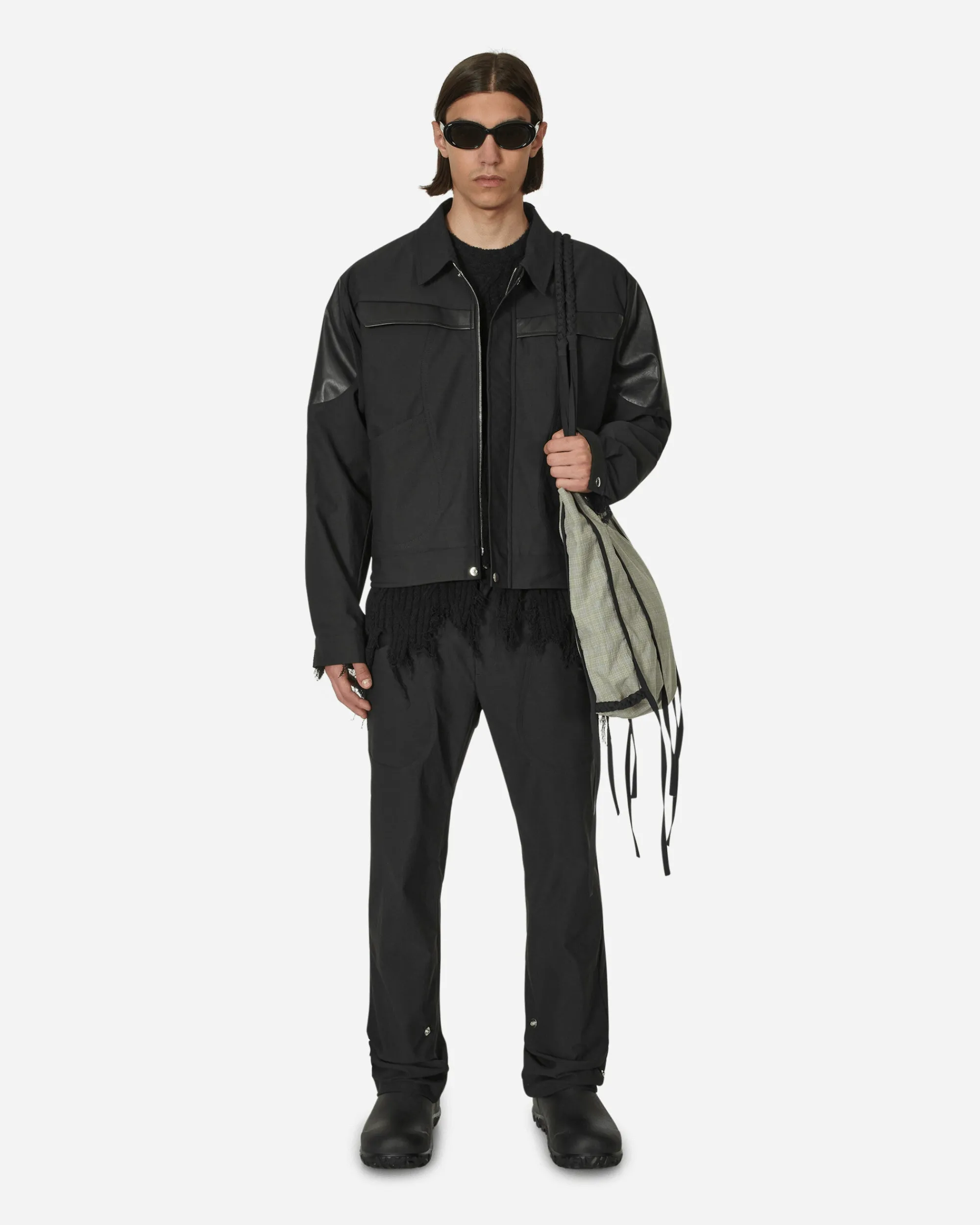 Kiko Kostadinov Pants^McNamara Uniform Trousers Jet Black