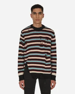 Charles Jeffrey LOVERBOY Knitwear^Mega Shred Stripe Sweater Multicolor