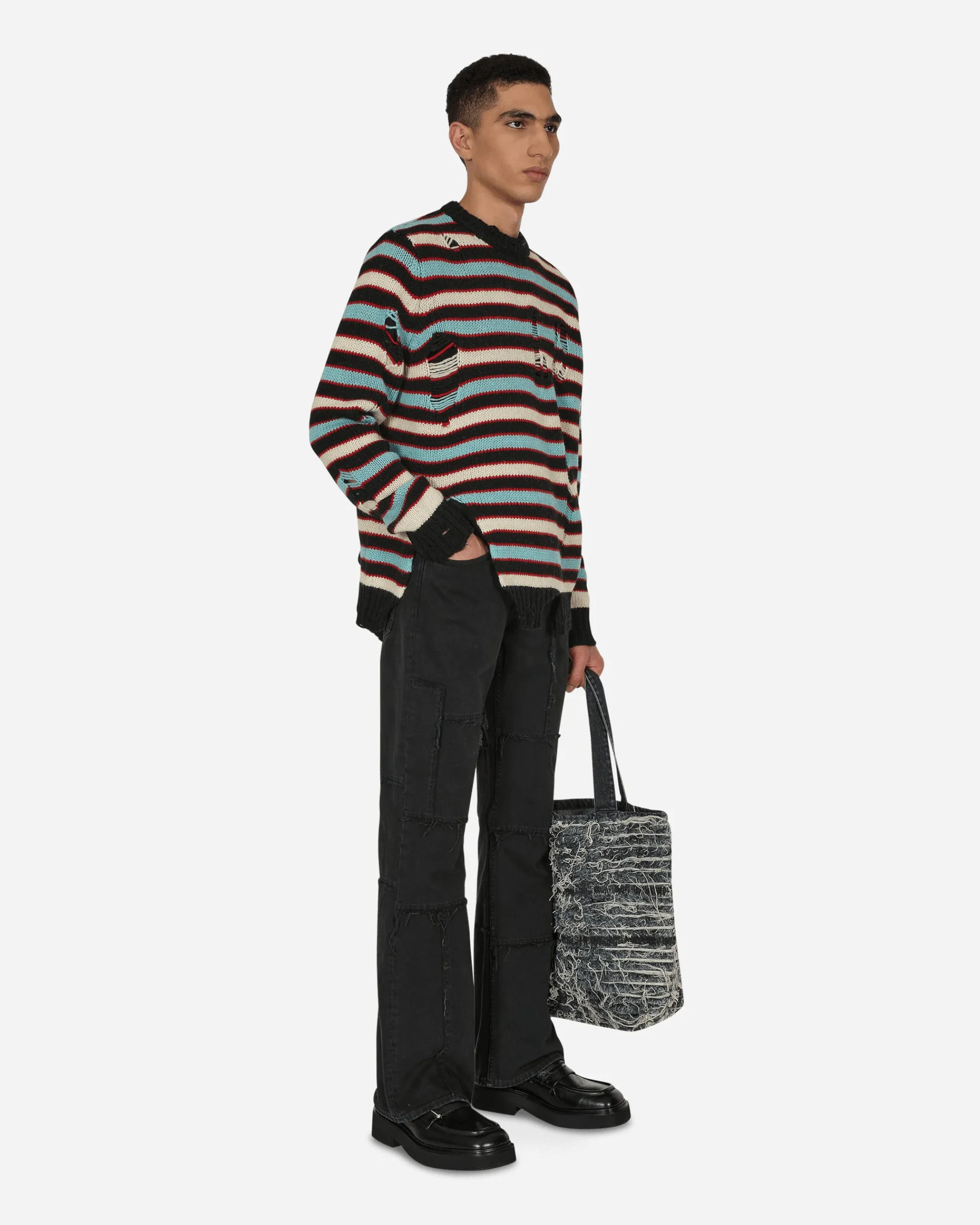 Charles Jeffrey LOVERBOY Knitwear^Mega Shred Stripe Sweater Multicolor