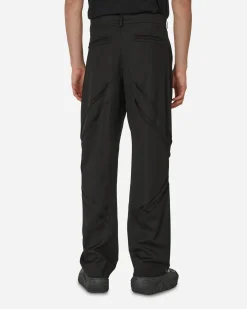 Kiko Kostadinov Pants^Melsas Darted Trousers Crow Black