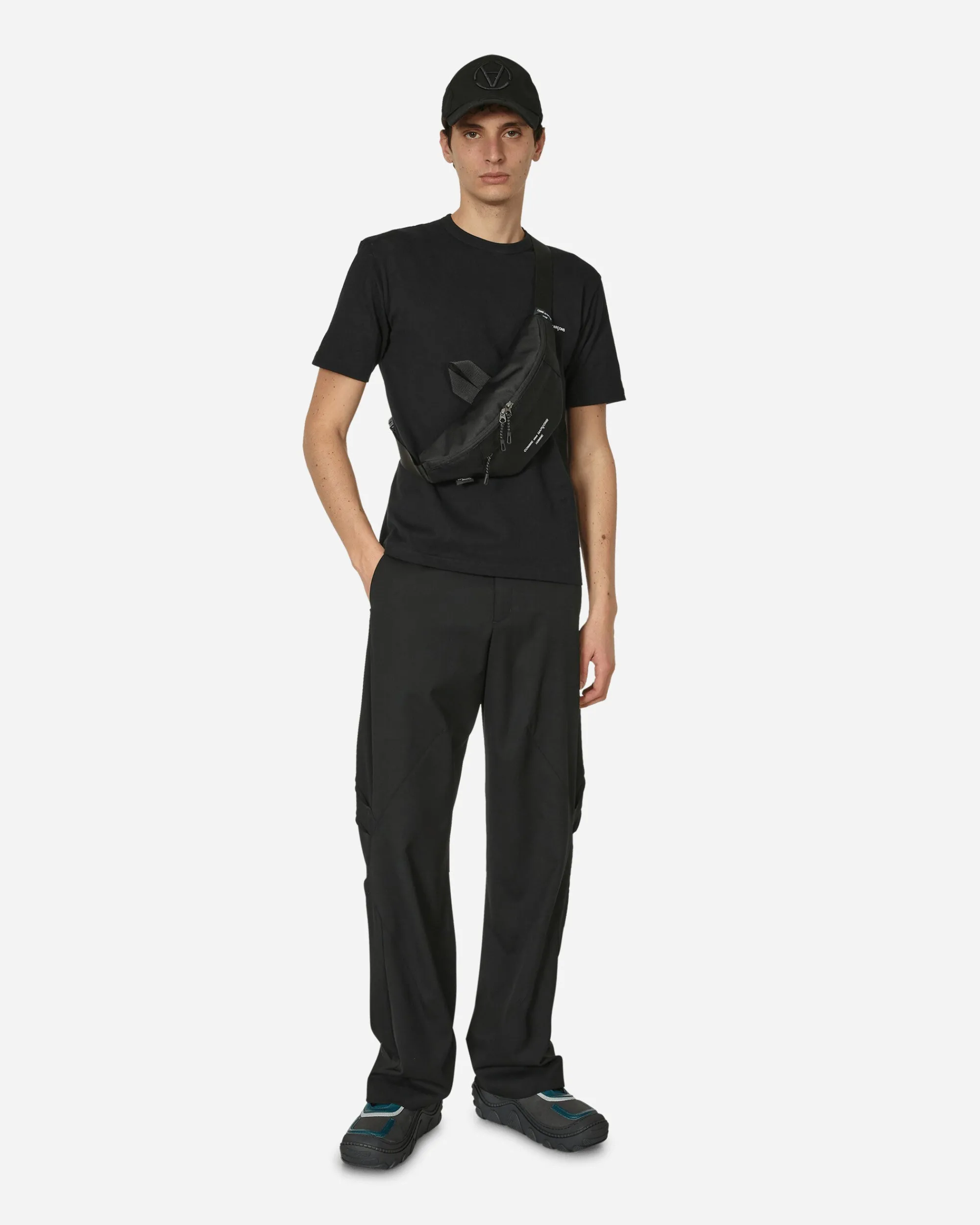 Kiko Kostadinov Pants^Melsas Darted Trousers Crow Black