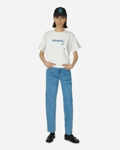 Stingwater T-Shirts^Melting Logo T-Shirt White