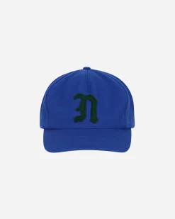 Noah Hats|Hats^Melton 5-Panel Cap Blue
