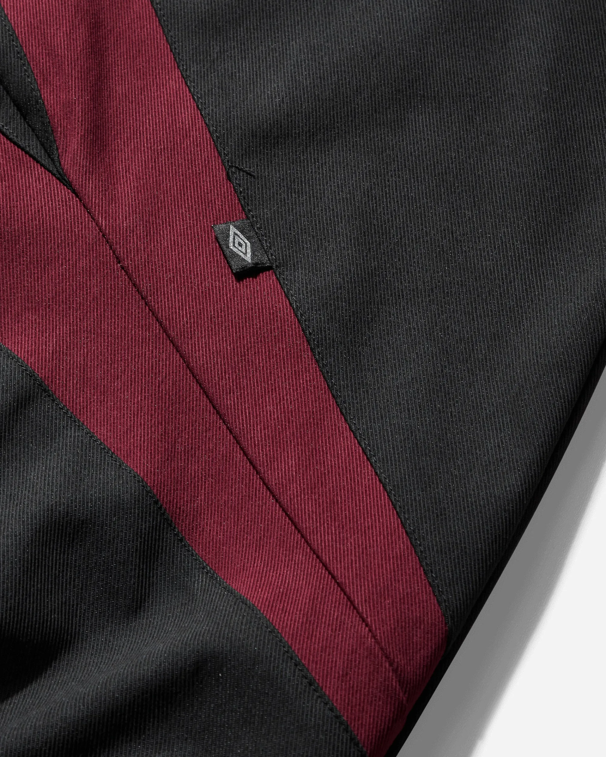 Umbro T-Shirts^Men's 1993 Drill Polo Black / Burgundy