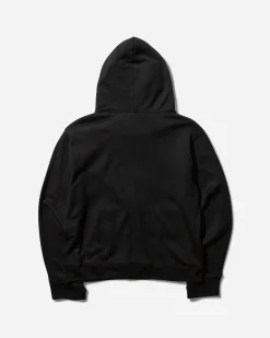 Lueder Sweatshirts|Sweatshirts^Men's Embroidered Spiral Hoodie Black
