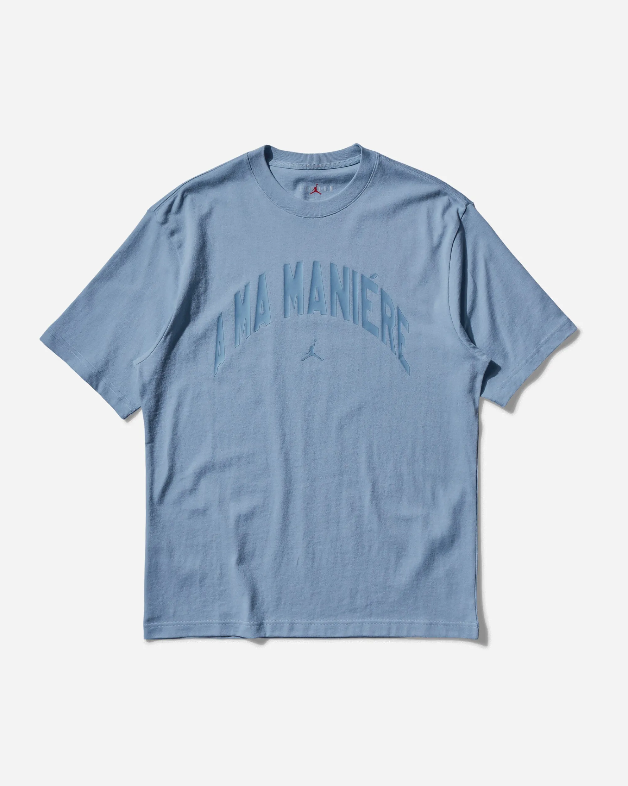 Nike Jordan T-Shirts^Men's A Ma Maniére Logo T-Shirt Light Armory Blue