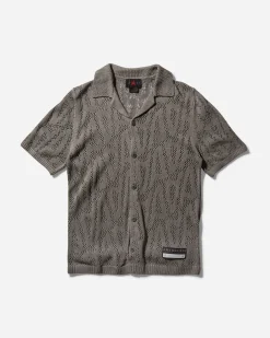 Nike Jordan Shirts^Men's A Ma Maniére Shooting Shortsleeve Shirt Flat Pewter