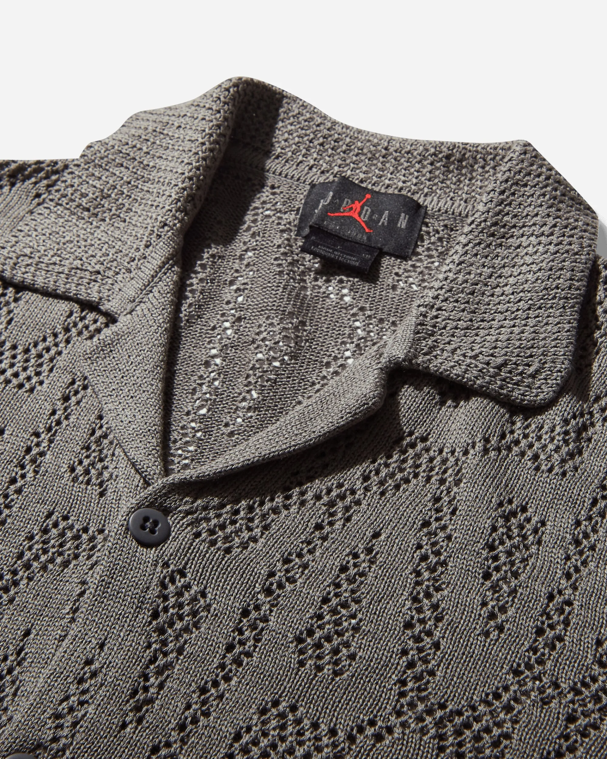 Nike Jordan Shirts^Men's A Ma Maniére Shooting Shortsleeve Shirt Flat Pewter