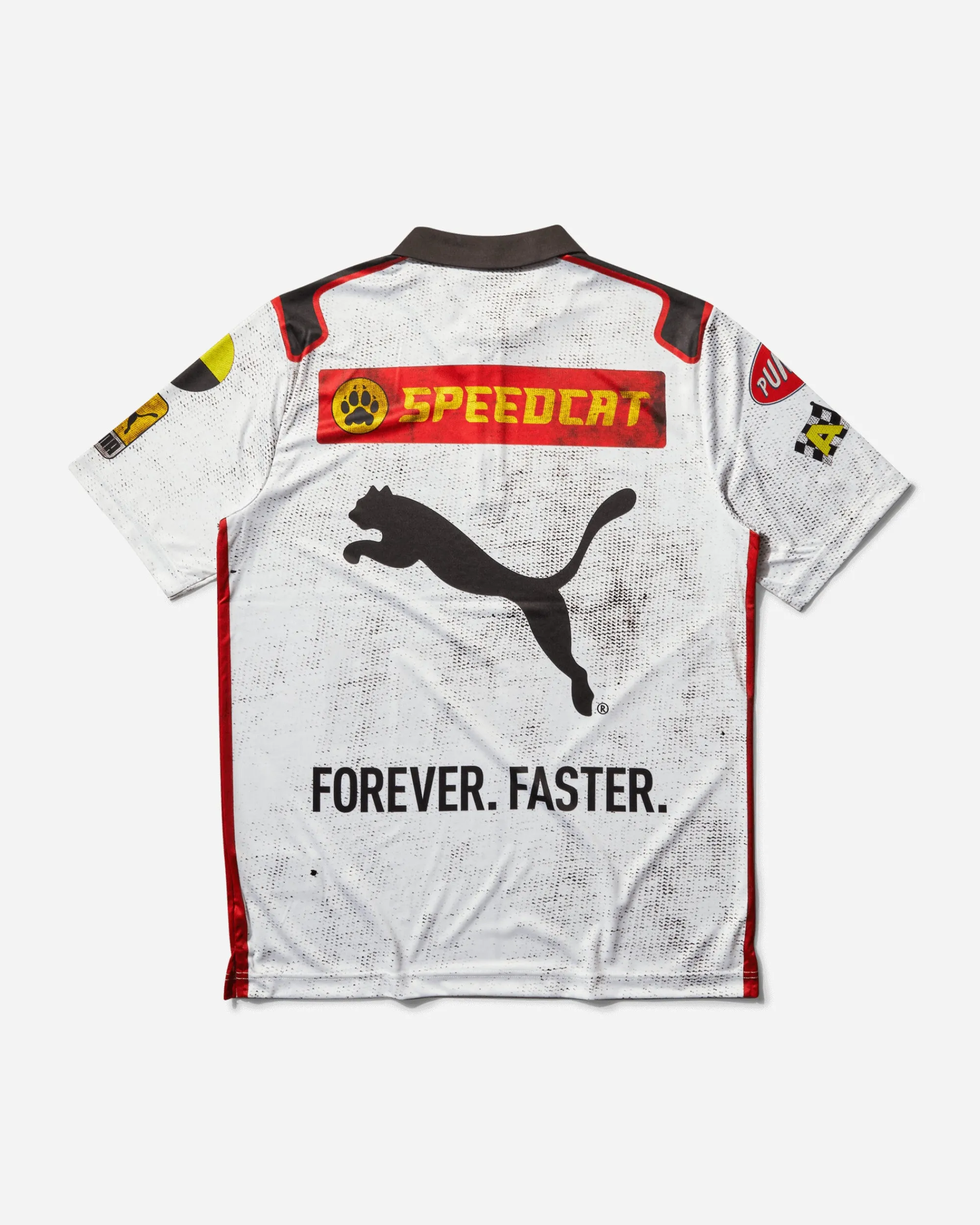 Puma T-Shirts^Men's A$AP Rocky Team Zip Polo Shirt White
