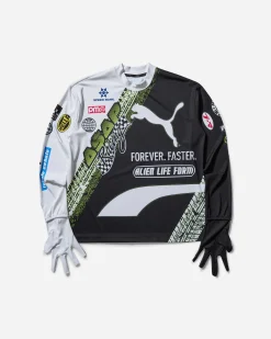 Puma T-Shirts^Men's A$AP Rocky Tire Long Sleeve Tee with Gloves White