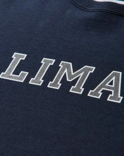 WTAPS Sweatshirts^Men's Academy Crewneck Sweatshirt Navy