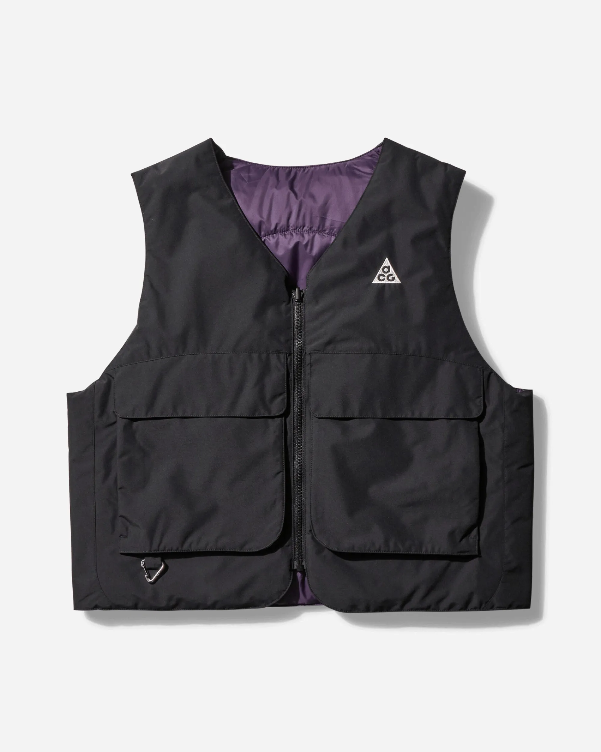 Nike Coats And Jackets^Men's ACG Skull Peak PrimaLoft Reversible Vest Black / Dark Raisin
