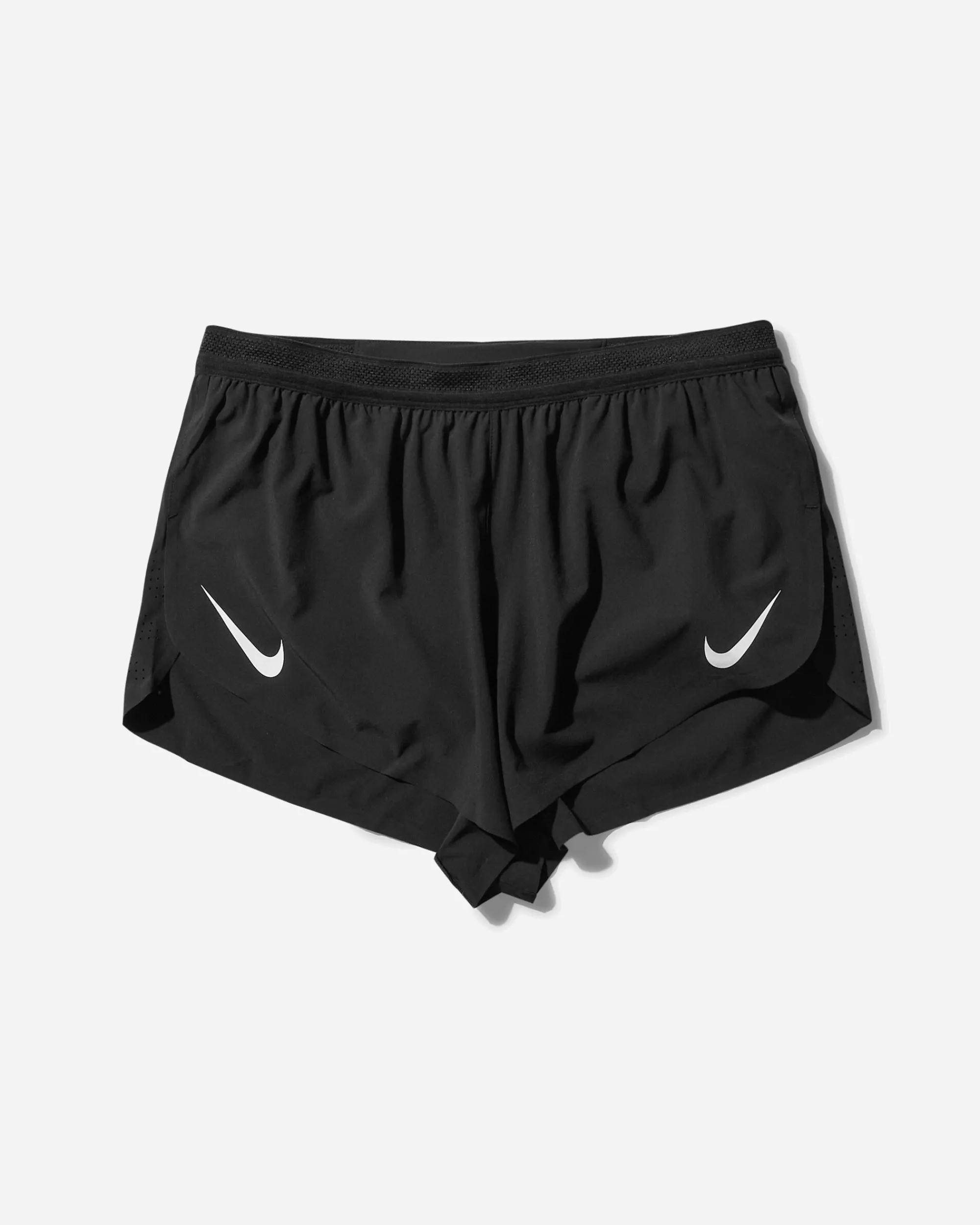 Nike Shorts^Men's AeroSwift Dri-FIT ADV 2" Brief-Lined Running Shorts Black