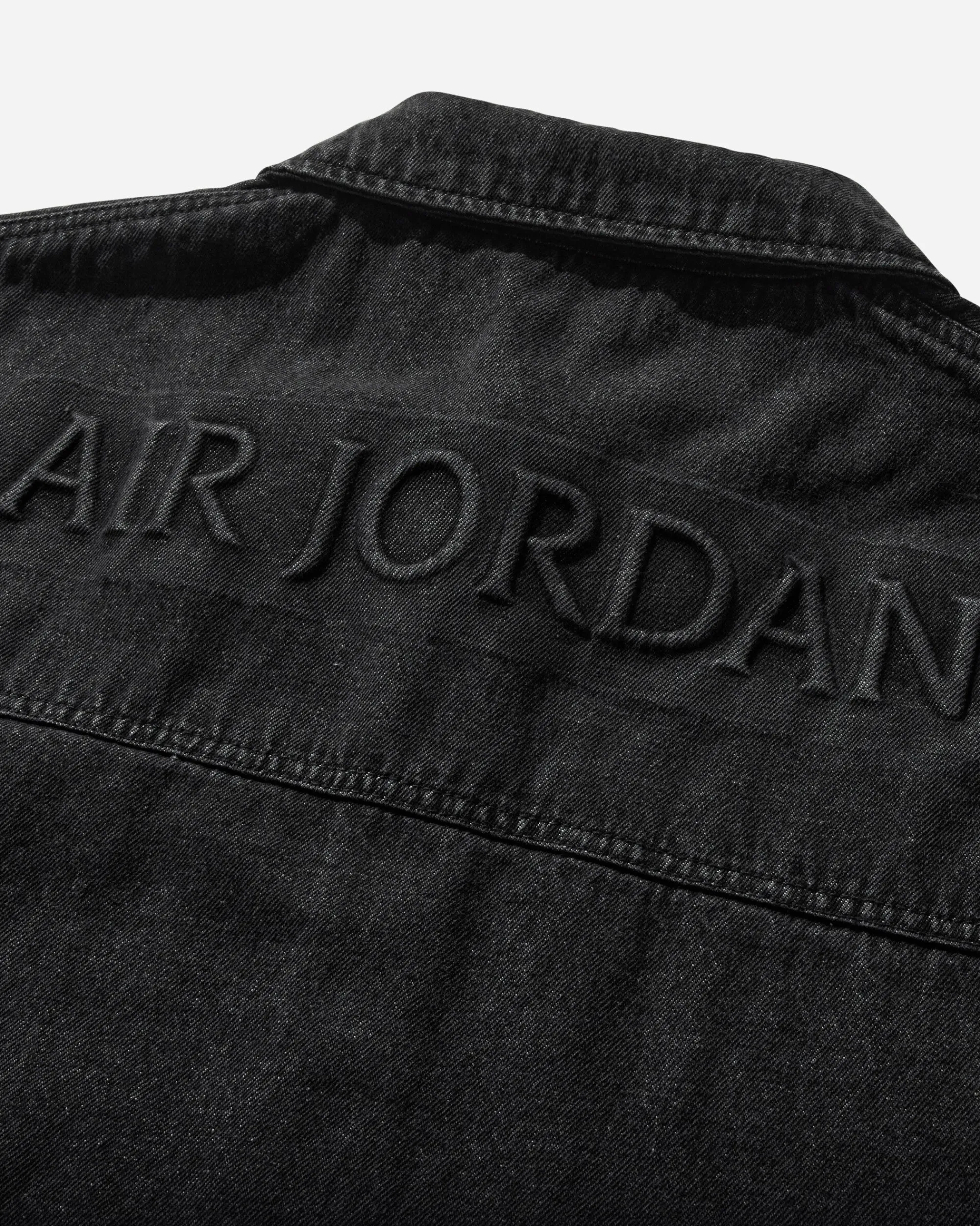 Nike Jordan Shirts^Men's Air Jordan Denim Shirt Black