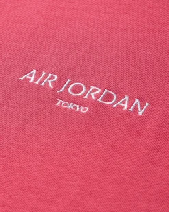 Nike Jordan T-Shirts^Men's Air Jordan Tokyo T-Shirt Aster Pink