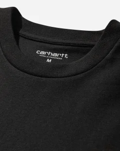 Carhartt WIP T-Shirts^Men's American Script T-Shirt Black