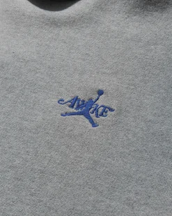 Nike Jordan Sweatshirts^Men's Awake NY Fleece Hoodie Dark Grey Heather