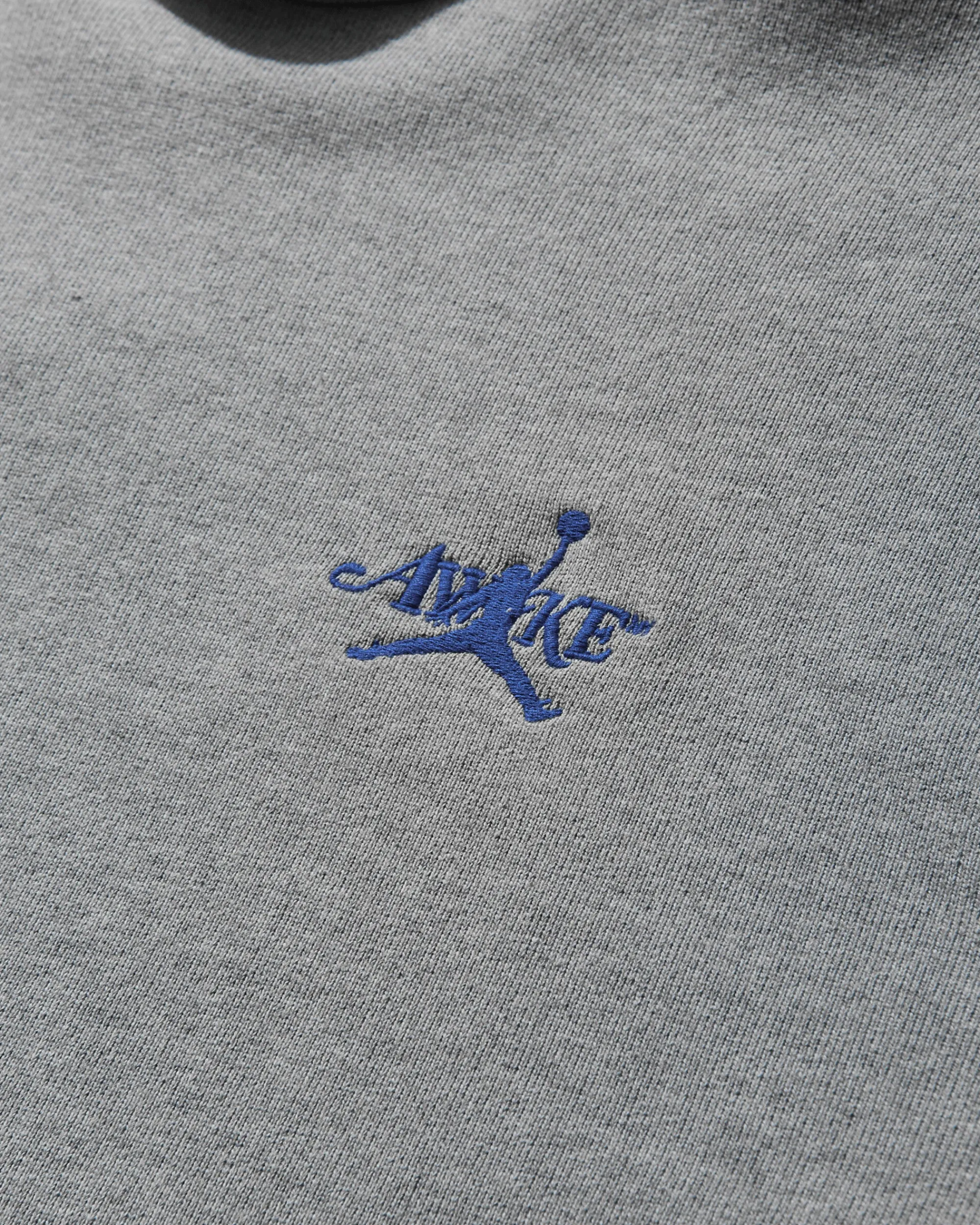 Nike Jordan Sweatshirts^Men's Awake NY Fleece Hoodie Dark Grey Heather